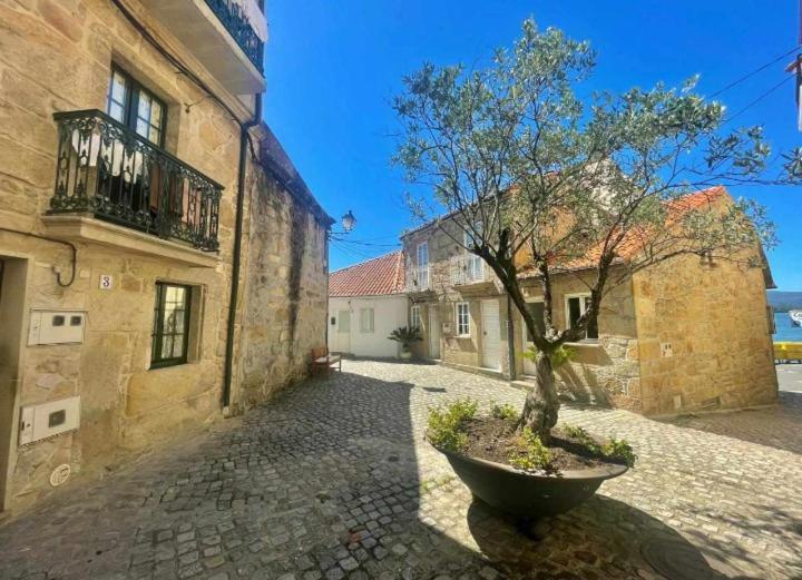 Apartamento Ático con vistas a la ría de Arosa Rianjo Exterior foto